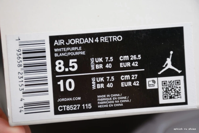 Rep Jordan Court CT8527-115 Purple 4 Air 0710